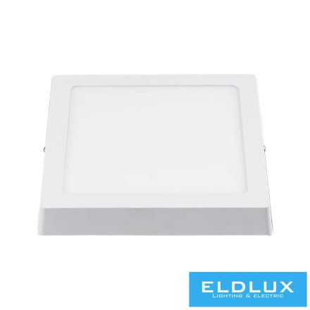 UNIVERSO Négyzet alakú falon kívüli LED panel 24w 2400lm CCT/kap. 120° IP20 Fehér 300x300x35mm 3év