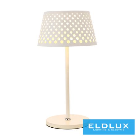 ELDLUX HONEY asztali lámpa fehér LED 12W