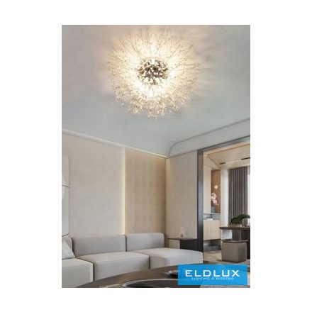UNIVERSO Kristály mennyezeti 10xG9 Max60W IP20 króm D550mm