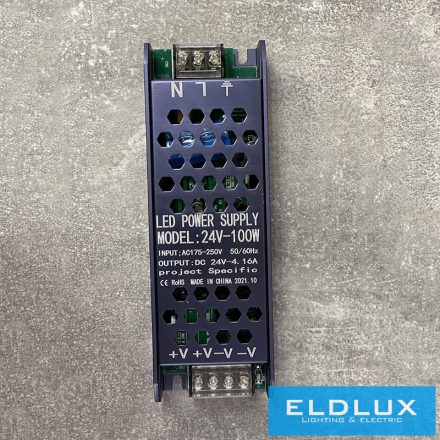 ELDLUX Trafó DC:24V Max.100w/4.16A IP20 145*49*29mm