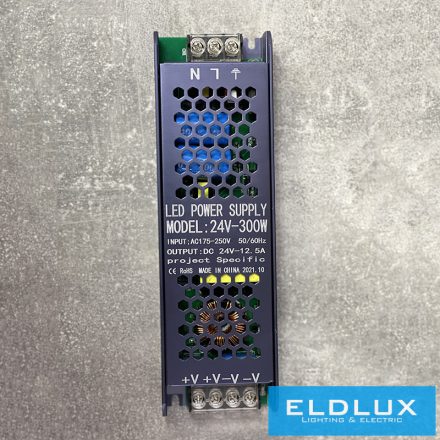 ELDLUX Trafó DC:24V Max.300w/12.5A IP20 208*63*29mm