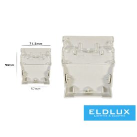   UNIVERSO Háromfázisú lineáris LED lámpatest QJ68150-3C betápkábel