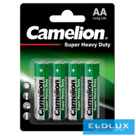 CAMELION SUPER HEAVY DUTY cink-klorid elem R6/AA-BP4