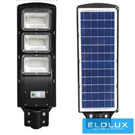   UNIVERSO Solar utcai lámpa 3.2V-10AH 1085lm 6500k-7000k IP65 antracit 600x197x55mm