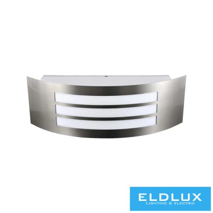 UNIVERSO kürtéri fali lámpa 1xE27 max.14w IP44 króm/fehér 315x90x100mm 5év