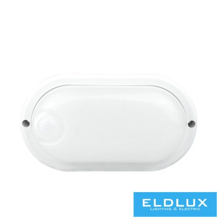 UNIVERSO Kürtéri lámpa mozgásérzékelővel 9w 820lm 6500k 160x90x45mm IP56 fehér 5év