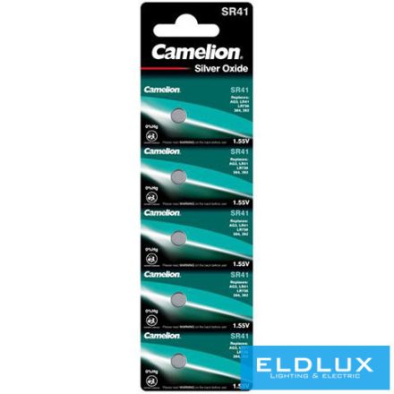 CAMELION ezüst-oxid gombelem 1.55V SR41W/G3/392-BP5