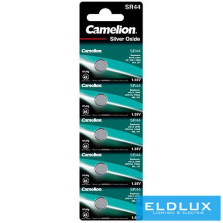 CAMELION ezüst-oxid gombelem 1.55V SR44/G13/357-BP5