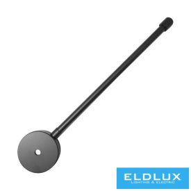   UNIVERSO Egyfázisú sínhez állítható rögzitő 500-1000mm fekete