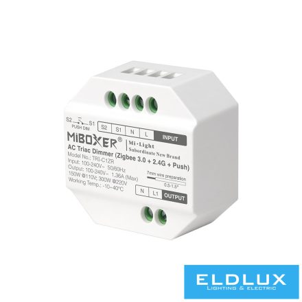 MIBOXER LED meghajtó dimmer AC:220v max.300w zigbee