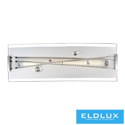 ELDLUX Fali lámpa 7.2W WW króm