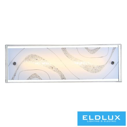 ELDLUX Fali lámpa 7.2W WW króm