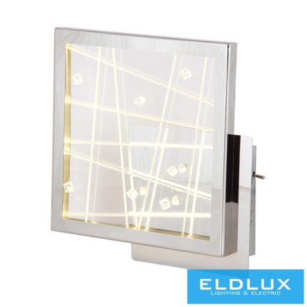 ELDLUX SHINE fali lámpa 16W NW króm