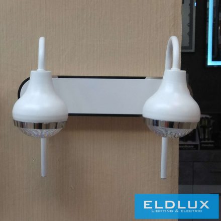 ELDLUX Fali lámpa 2×8W NW fehér