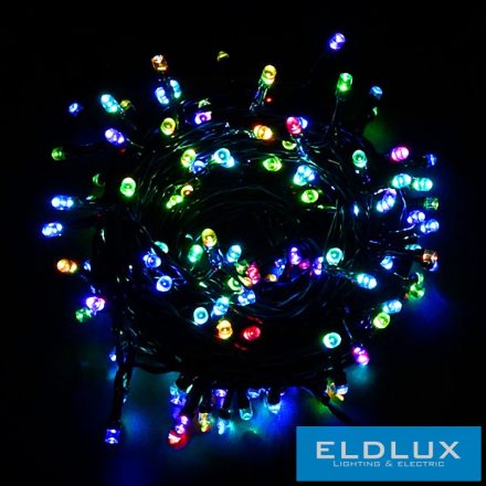 WISDOM SMART fényfüzér RGB 240LED 18m zöld kábellel 8 fun. IP44