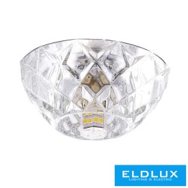 ELDLUX ASTRA süllyesztett lámpatest G9 króm